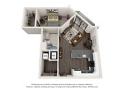 1 Bedroom - 1 Bathroom