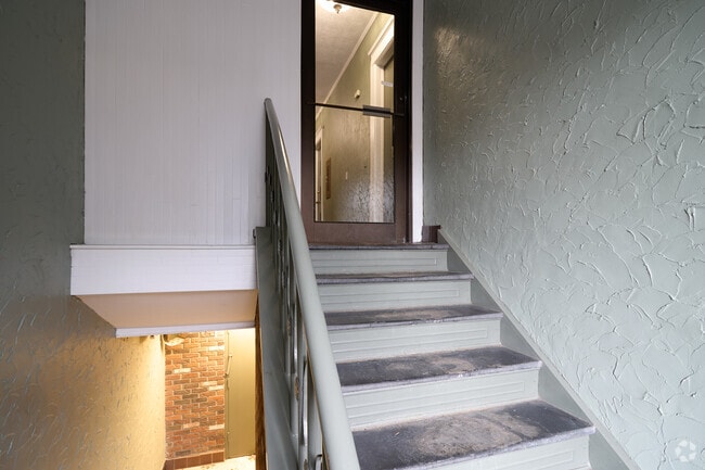 Side entrance.