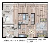 *Only select first floor units have patios. There are no balconies on property.