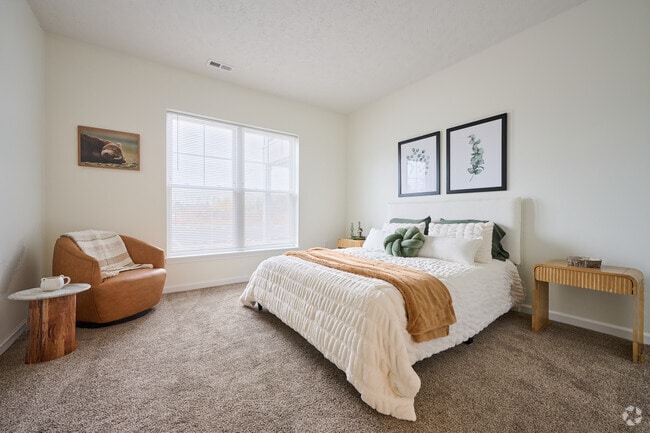 2 BR, 2 BA - 1,067SF Bedroom