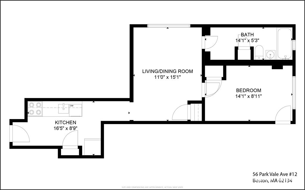 Photo - 56 Park Vale Ave Apartamentos Unidad 12