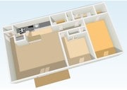 2BR/1BA