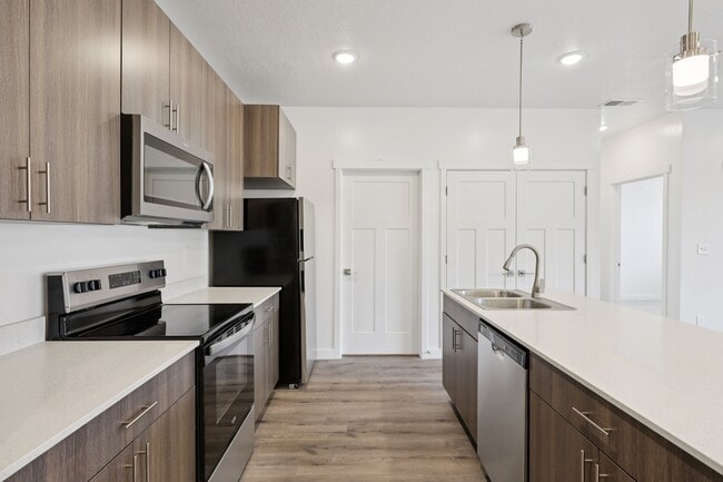 Two-Bedroom Kitchen - River Meadows Apartments