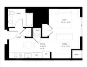Studio C floor plan District 1860