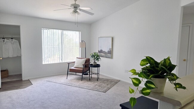 Enjoy a bright, open living room filled with natural light. Neutral finishes and a spacious layout create the perfect setting for relaxing, entertaining, or making yourself feel at home.