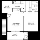 1BR/1BA