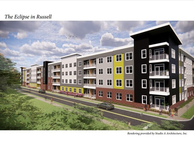 Rendering - The Eclipse in Russell Rental