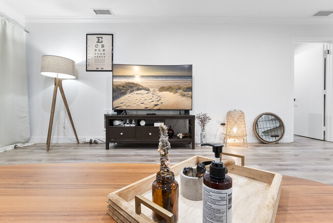 Relax and Unwind: Sink into the Plush Sofa and Dive into Entertainment with the Smart TV. - 4110 Mount Alifan Pl Condo Unit 4110 Mt Alifan Dr 92111