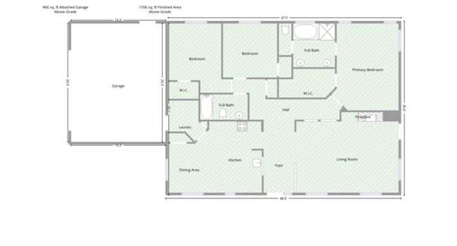Photo - Single-Story 3 Bed, 2 Bath Home in Gated Double Diamond Community – Pool, Gym & 2-Car Garage