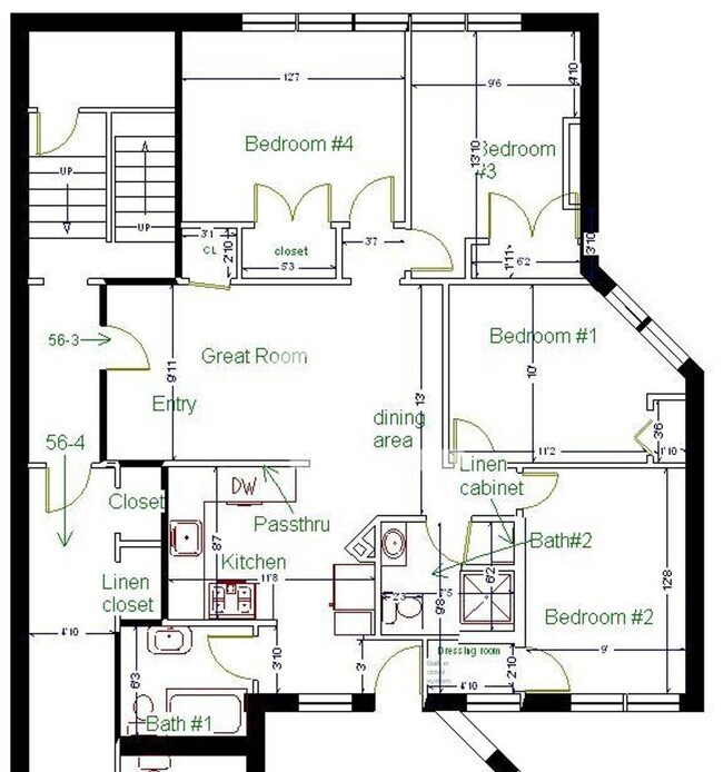 Photo - 4Br/2Bth apartment available Sept. 1, 2026. Get ready for the school year NOW!!