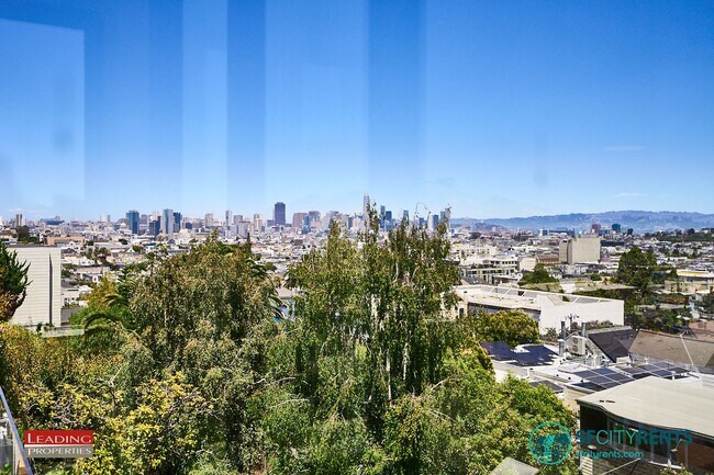 Photo - Noe Valley: Top Floor Condo w/ City Views, Garage Parking & W/D in unit Unit 1185 Dolores St #2