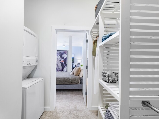 Convenience of washer and dryer in every home.