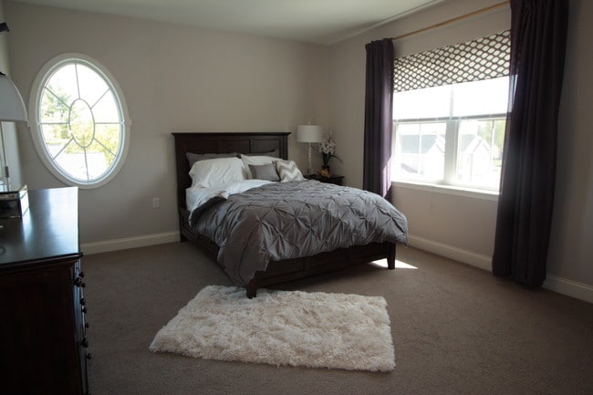 Master Bedroom Kilburn Court - Northern Pass Luxury Apartments