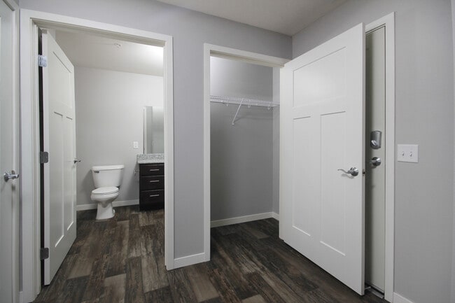 Sapphire A.4 Bathroom and Entry Closet