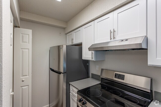 Studio - 500SF - Kitchen - Whispering Oaks