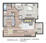 768 Square Feet