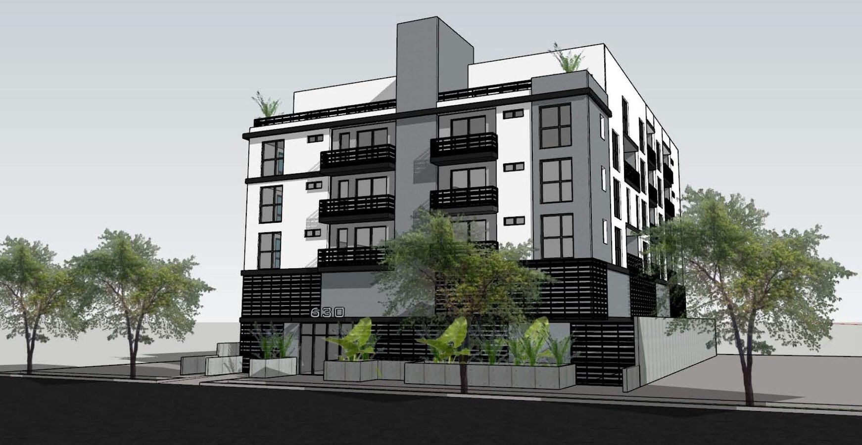 Photo - 630-636 N Oxford Ave Apartments