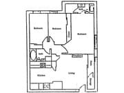 3BR/2BA