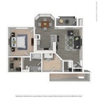 Walnut Hill Las Colinas - Plano de planta A5