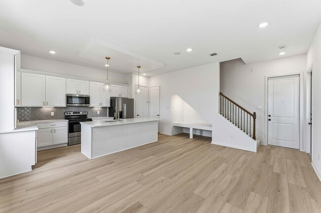 Open Living/Kitchen Space