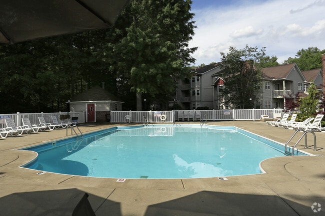 Pool with sundeck