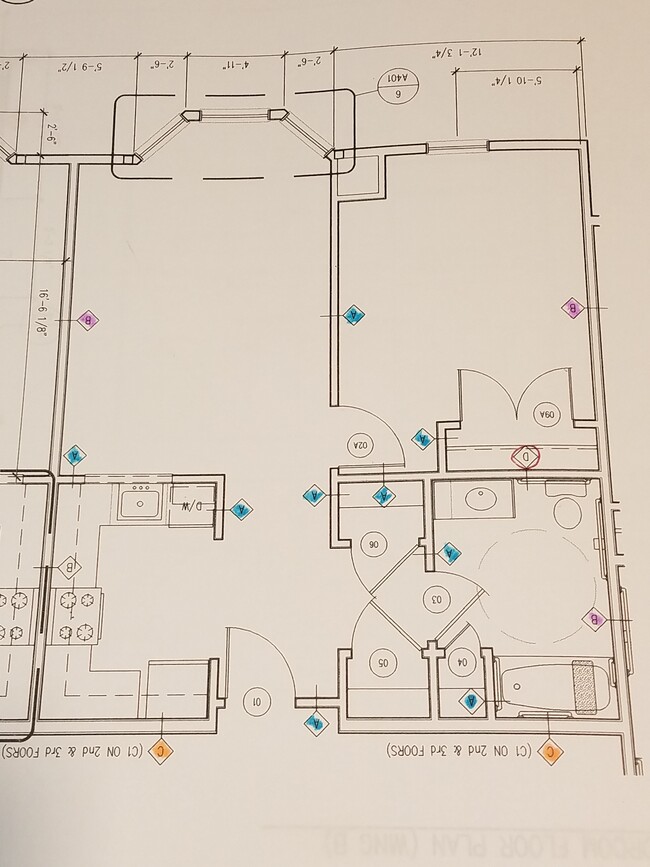 Floorplan layout