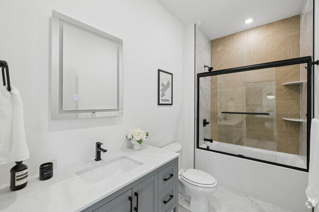 2BR, 2BA - 890SF - Second Bathroom