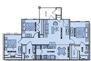 3BR/2BA