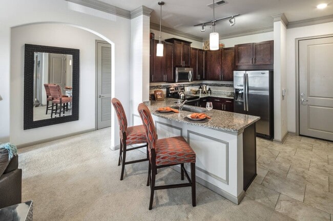 Kitchen with Breakfast Bar - Overton Rise Rental