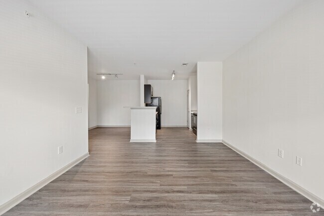 A2 - Comiskey 1BR, 1BA - 838SF - Living Room/Kitchen