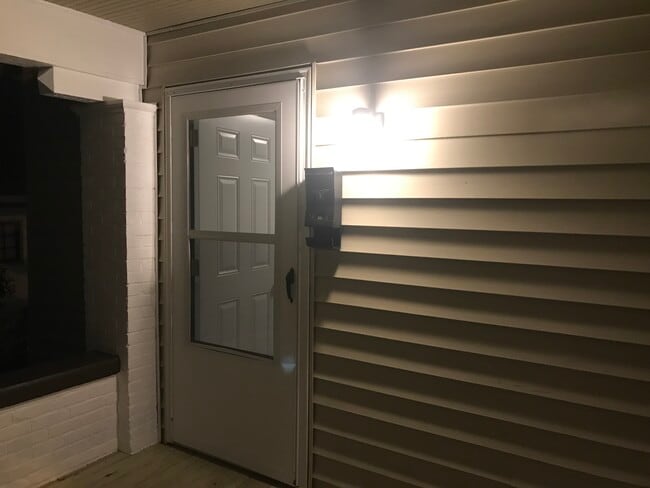 Front Door with digital security code - 1110 Broad St