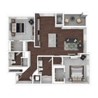 B1 3D Floor plan
