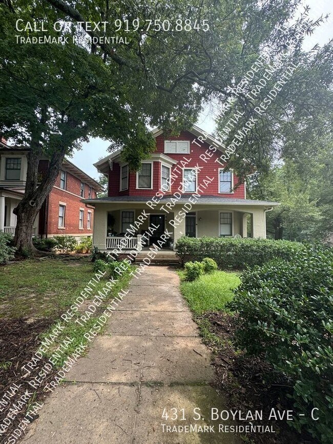 2 Bedroom 1 Bath Apartment in Boylan Heights - 2 Bedroom 1 Bath Apartment in Boylan Heights Unit C
