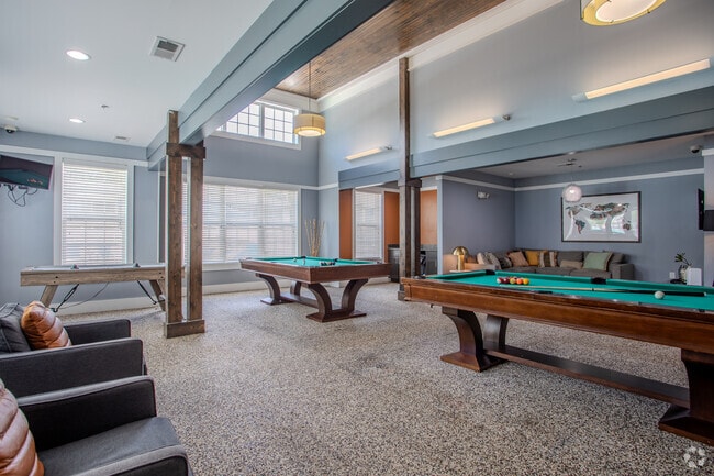 Clubhouse with Billiards & Air Hockey