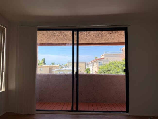 View of balcony from inside - 700 1st St Unit 3