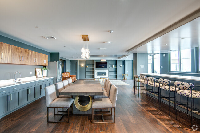 Community Room - Parterre at Emerald Row Apartments