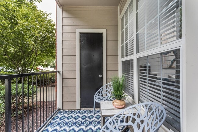 Spacious Patio with Storage Closet