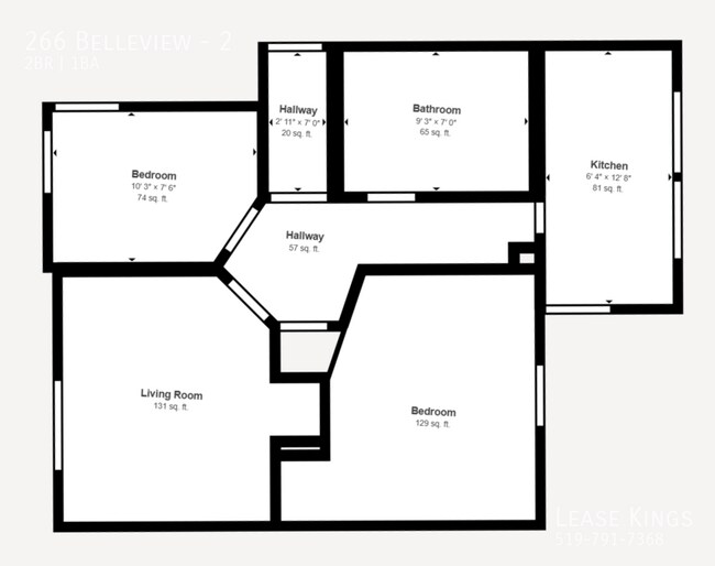 Photo - ALL INCLUSIVE 2-Bedroom Apartment with Riv... Unit 2