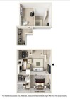 1BR/1BA
