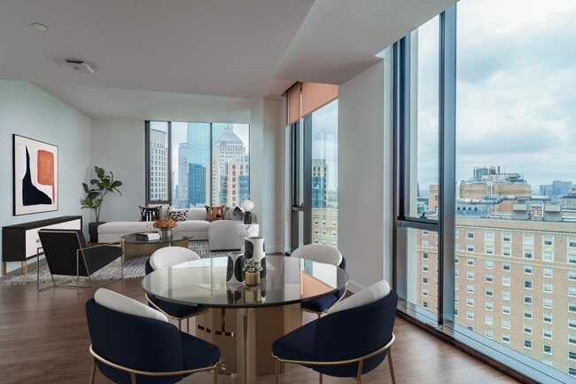 Penthouse Dining and Living Room