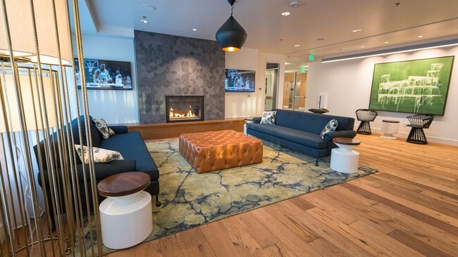 Work or play in the resident lounge