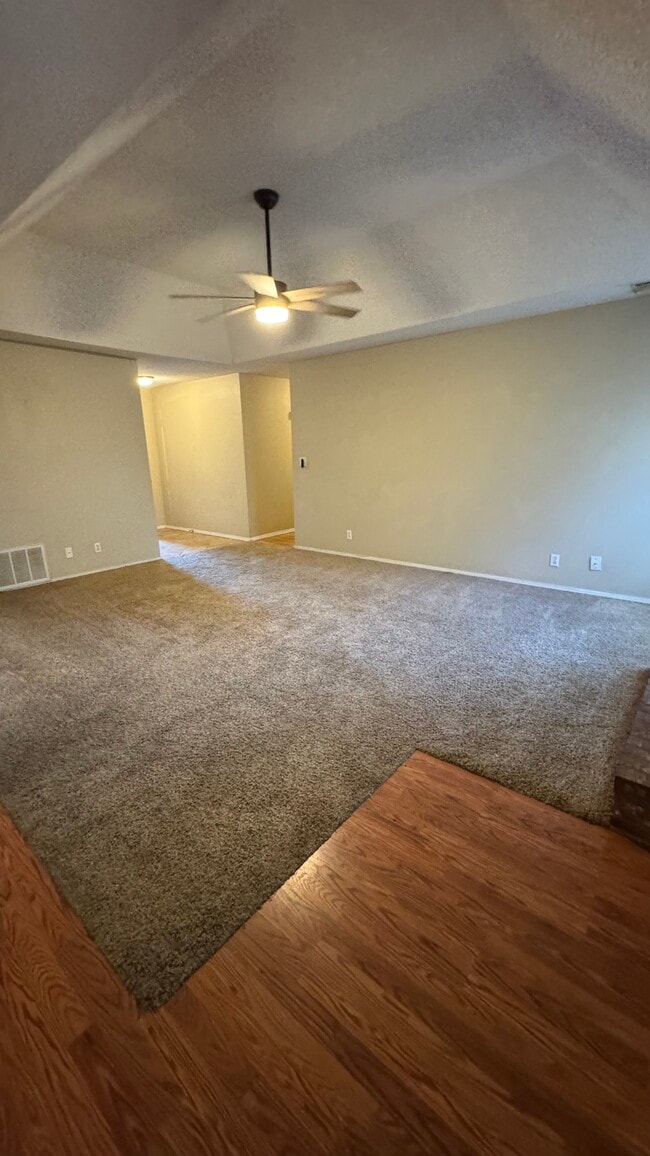 Living Room with Fireplace - 3201 E Louisville St