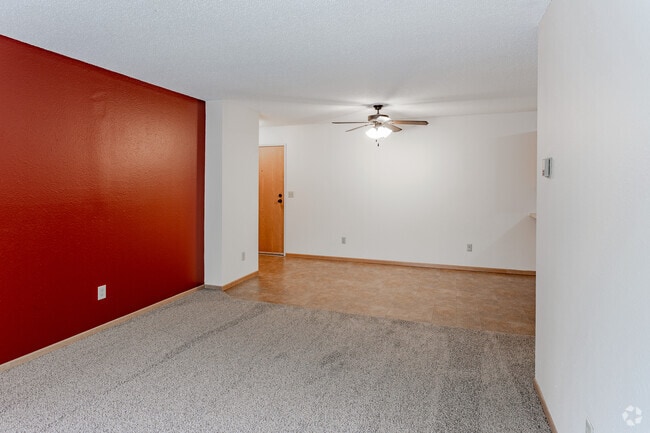 2BR, 1BA - Living Room