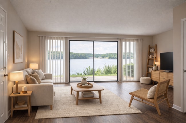 Living Room Lakefront - Reserve At Lakeshore