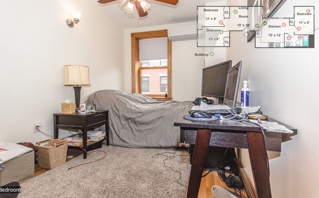 Photo - Bright & Efficient 3-Bedroom Apartment with Hardwood Floors – 3 Bed | 2 Bath | 675 Sq F