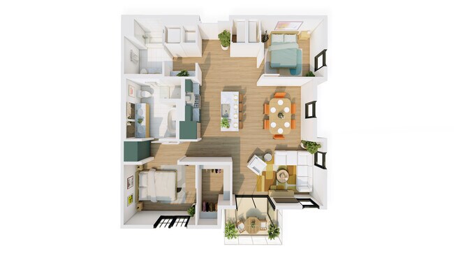 Floorplan A - Sandbox Solana