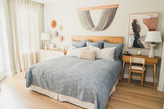 Find solace in the welcoming bedrooms of Modera Germantown, your personal sanctuary.
