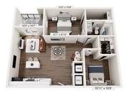 B1.1t floor plan Trella Uptown