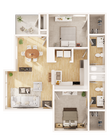 Anson at the Lakes - B3 Floor Plan
