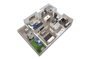 Plano de planta Aspire Yardly Ellenton